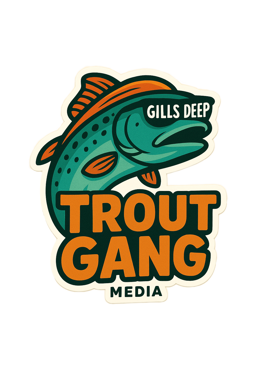 Short sleeve t-shirt [trout gang]